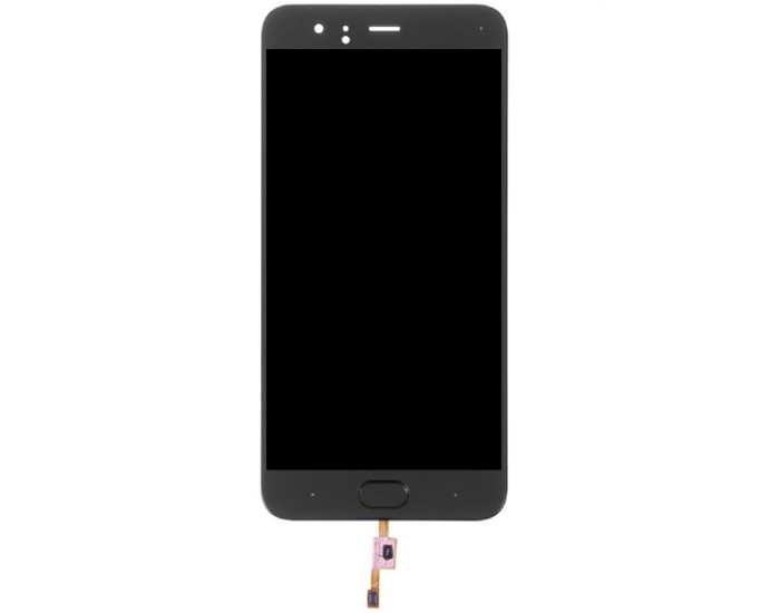 Дисплей з сенсорним екраном (модуль) Xiaomi Mi 6, з датчиком відбитка пальця, чорний