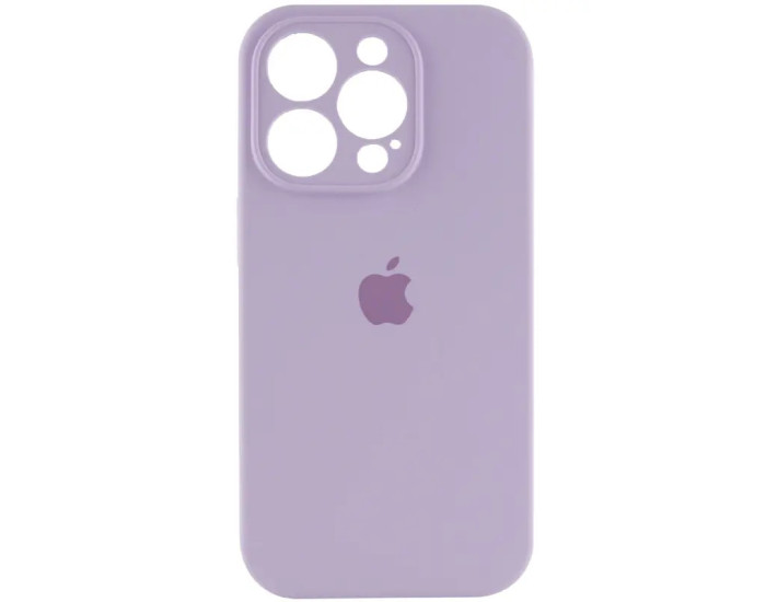 Чехол-силикон оригинал Full Camera Soft Matte iPhone 15 Pro, Lavender