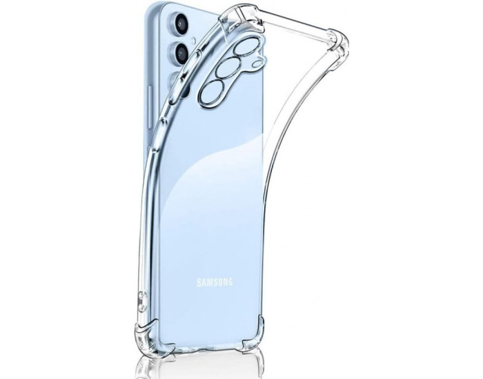 Чохол-силікон Getman Ease logo посилені кути Samsung Galaxy A555 A55 5G, Прозорий