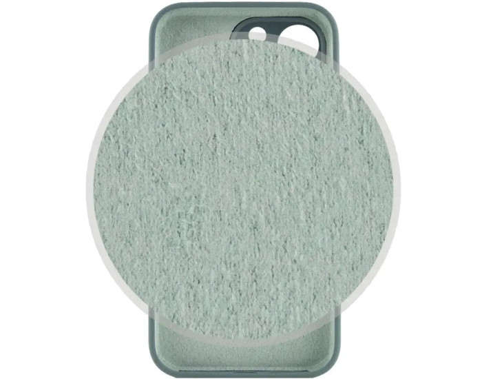 Чехол-силикон оригинал Full Camera Soft Matte iPhone 16 Pro Max, Pine green