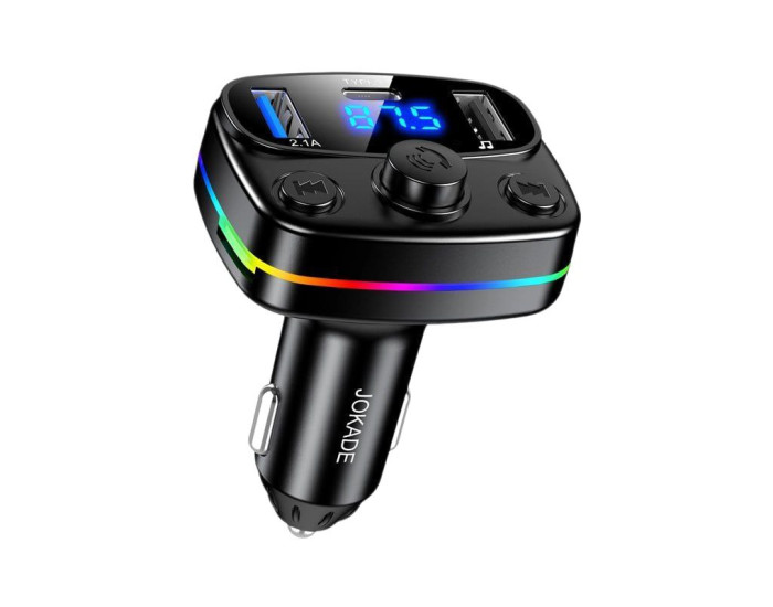 Автомобільний FM-Модулятор Jokade JH051 HANKE (2.1A BT5.3 LED)