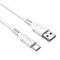 Кабель USB Jokade JA010 Type-C 3A 1м белый