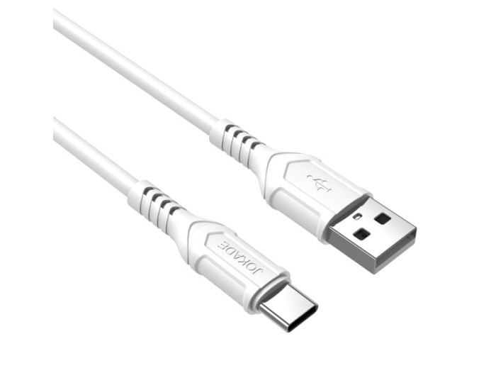 Кабель USB Jokade JA010 Type-C 3A 1м белый