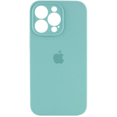 Чехол-силикон оригинал Full Camera Soft Matte iPhone 16 Pro Max (Marine Green / Бирюзовый)