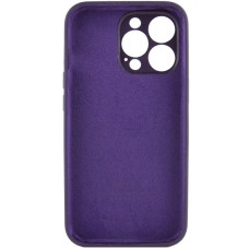 Чехол-силикон оригинал Full Camera Soft Matte iPhone 16 Pro Max (Темно-фиолетовый / Dark Violet)
