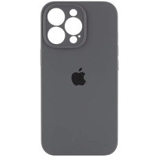 Чехол-силикон оригинал Full Camera Soft Matte iPhone 16 Pro (Темно-серый / Dark Grey)