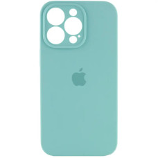 Чехол-силикон оригинал Full Camera Soft Matte iPhone 16 Pro (Бирюзовый / Turquoise)