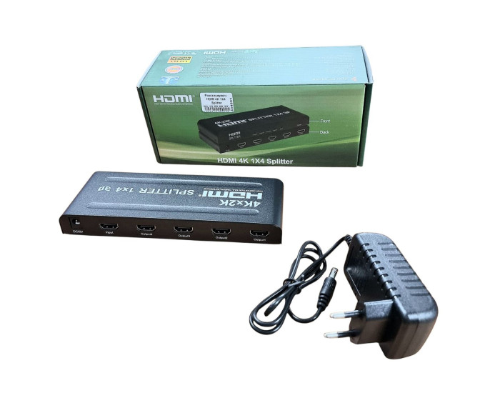 Розгалужувач HDMI 4K 1х4 Splitter