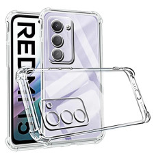 Чохол-силікон Getman Ease logo посилені кути Xiaomi Redmi 15 4G (Global) Прозорий