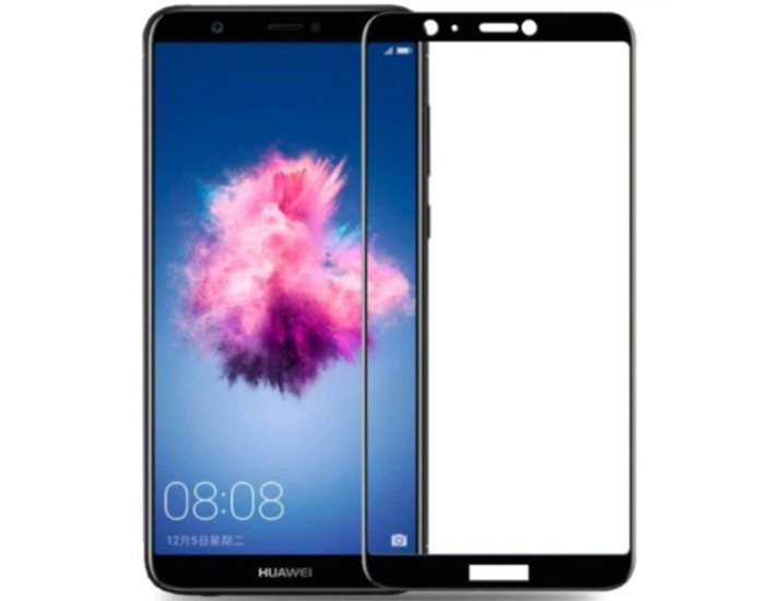 Защитное cтекло Huawei P Smart, 5D Black