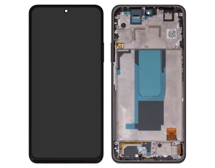Дисплей с сенсорным экраном (модуль) Redmi Note 11 Pro Plus 5G, черный с рамкой, оригинал