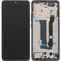 Дисплей с сенсорным экраном (модуль) Xiaomi Poco X7 Pro, черный, с рамкой, оригинал