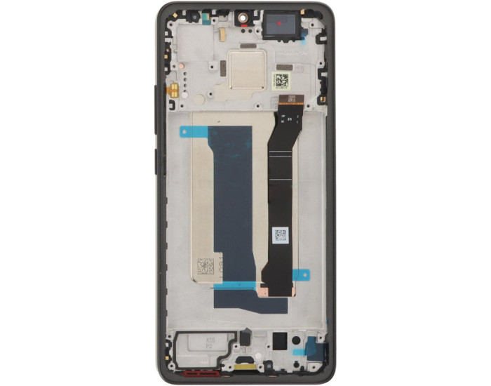 Дисплей с сенсорным экраном (модуль) Xiaomi Poco X7 Pro, черный, с рамкой, оригинал
