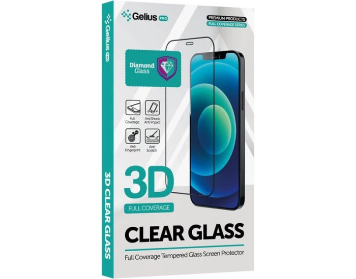 Защитное стекло Gelius Pro 3D ZTE Blade 20, Black