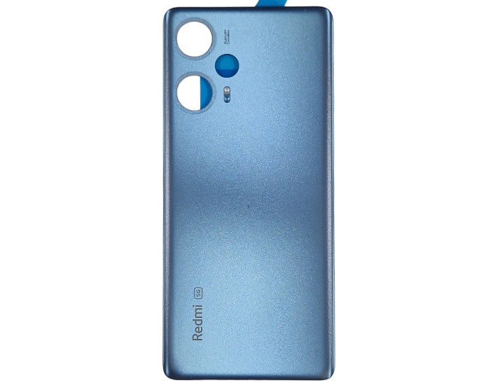 Задняя панель корпуса для Xiaomi Redmi Note 12 Turbo /Poco F5, синяя