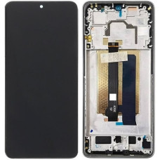 Дисплей с сенсорным экраном (модуль) Xiaomi Poco X6 Pro 5G, черный с серой рамкой, оригинал