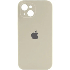 Чехол-силикон оригинал Full Camera Soft Matte iPhone 13 (Бежевый / Antigue White)