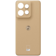 Задняя панель корпуса Motorola XT2409 Ege 50 Neo, золотистая, оригинал