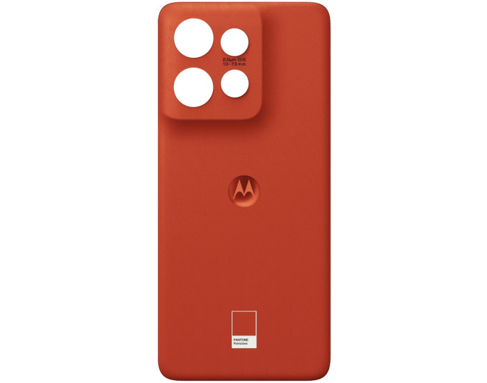 Задняя панель корпуса Motorola XT2409 Ege 50 Neo, красная, оригинал