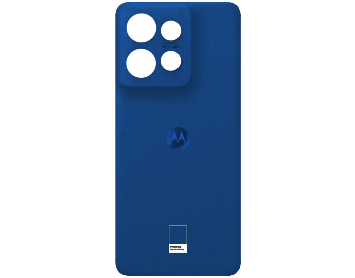 Задняя панель корпуса Motorola XT2409 Ege 50 Neo, синяя, оригинал