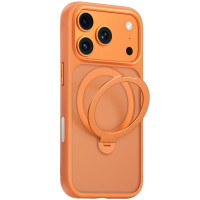 Чехол-силикон Blueo Skin Friendly 360 with MagSafe iPhone 17 Pro Max, оранжевый