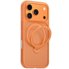 Чехол-силикон Blueo Skin Friendly 360 with MagSafe iPhone 17 Pro Max, оранжевый