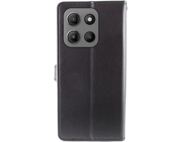 Чохол-книга шкіряний GETMAN Gallant Motorola Moto G15 4G, чорний