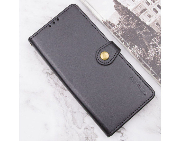 Чохол-книга шкіряний GETMAN Gallant Motorola Moto G15 4G, чорний