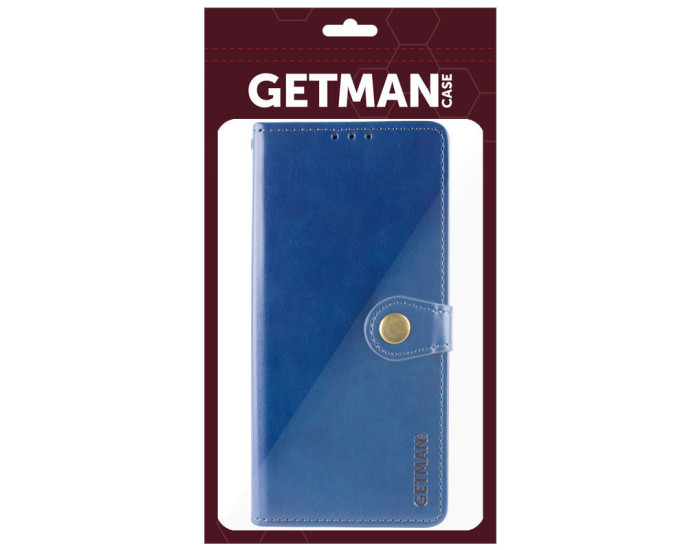 Чохол-книга шкіряний GETMAN Gallant Motorola Moto G15 4G, синій