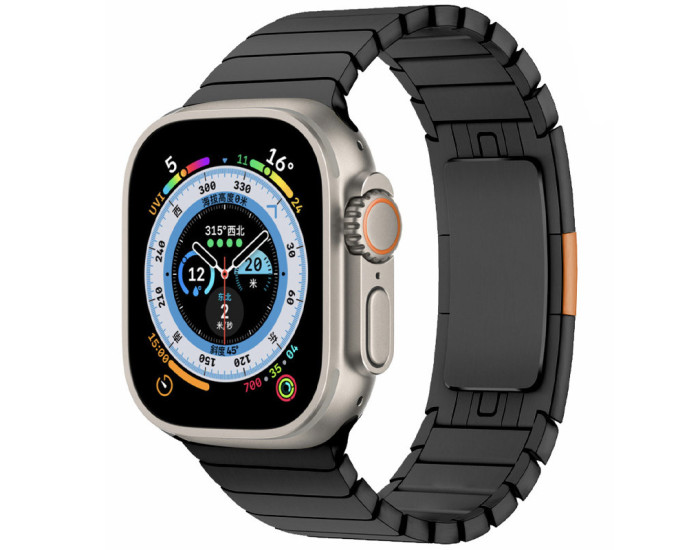 Ремешок для Apple Watch Steel 38/40/41/42mm черный