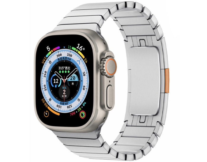 Ремешок для Apple Watch Steel 38/40/41/42mm серебристый