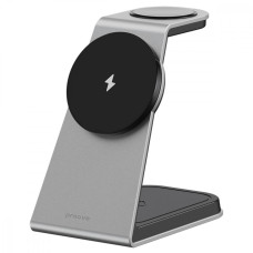 Бездротова зарядка Proove Omni Power 3 in 1 Gray