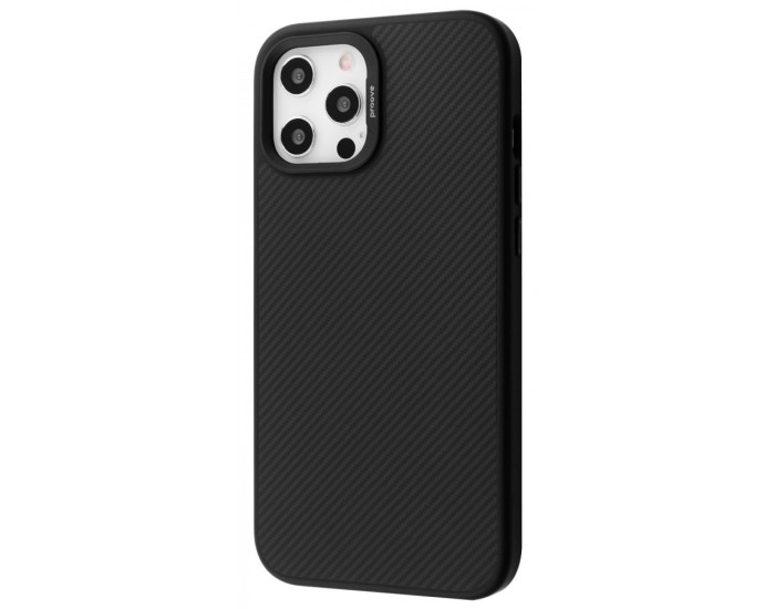 Чехол-силикон Proove Force Armor Case with Magnetic Ring iPhone 12 Pro Max, Black