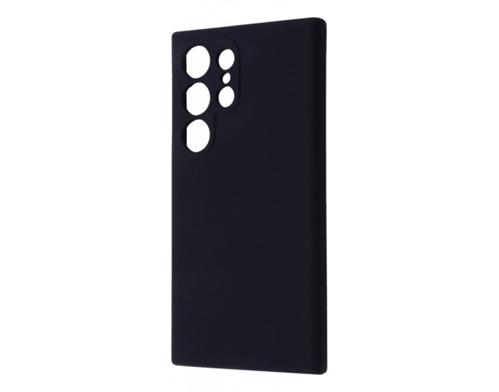 Чохол-силікон WAVE Matte Insane Case with Magnetic Ring Samsung S24 Ultra, чорний