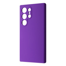 Чехол-силикон WAVE Matte Insane Case with Magnetic Ring Samsung S24 Ultra, темно-фиолетовый