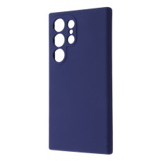 Чехол-силикон WAVE Matte Insane Case with Magnetic Ring Samsung S26 Ultra, темно-синий