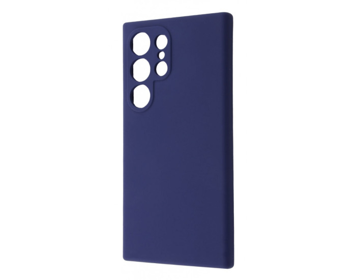 Чохол-силікон WAVE Matte Insane Case with Magnetic Ring Samsung S26 Ultra, Темно-синій