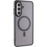 Чохол-силікон TPU Bloom with MagSafe Samsung A37 5G, чорний
