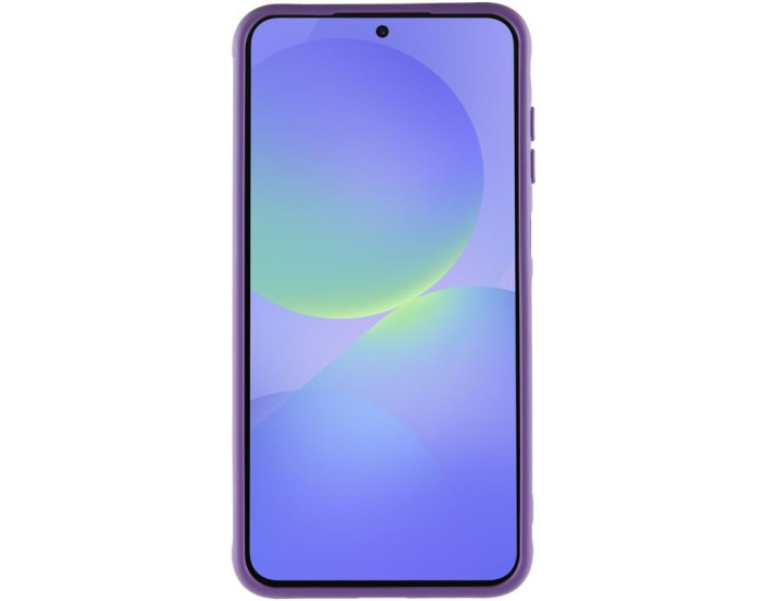 Чехол-силикон TPU Bloom with MagSafe Samsung A37 5G, фиолетовый