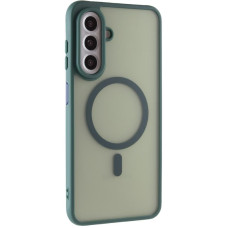 Чехол-силикон TPU Bloom with MagSafe Samsung A37 5G, зеленый