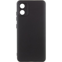 Чехол-силикон GETMAN Liquid Silk Full Camera Motorola Moto E13, черный