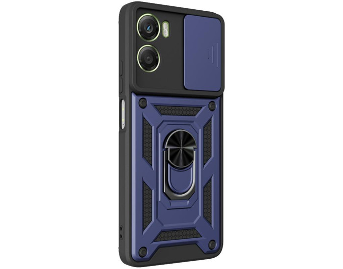Чехол-Ударопрочный Ummi Camshield Serge Ring Motorola Moto G06 /G06 Power, синий