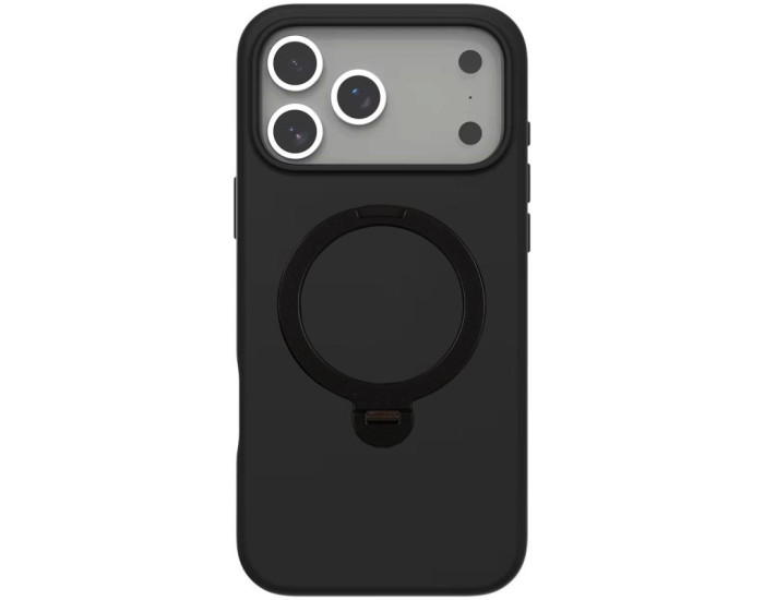 Чохол-силікон Ummi Colorful with MagSafe HQ Ring iPhone 17 Pro Max, чорний