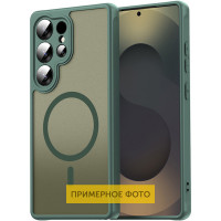 Чехол-силикон TPU Bloom with MagSafe Xiaomi Redmi Note 13 Pro 4G, зеленый