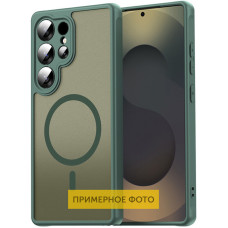 Чехол-силикон TPU Bloom with MagSafe Xiaomi Redmi Note 13 Pro 4G, зеленый