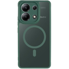 Чехол-силикон TPU Bloom with MagSafe Xiaomi Redmi Note 13 4G, зеленый