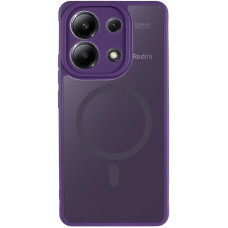 Чехол-силикон TPU Bloom with MagSafe Xiaomi Redmi Note 13 4G, фиолетовый