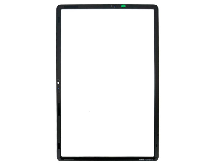 Стекло фронтальное с OCA пленкой Samsung X820 Galaxy Tab S10 Plus, черное G+OCA PRo