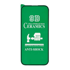 Защитное стекло Ceramic iPhone 15 Pro Max, 5D Black