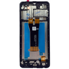 Дисплей с сенсорным экраном (модуль) ZTE Blade A36 /A56, черный с рамкой, оригинал